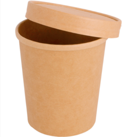 Bols de soupe avec couvercle 480ml
