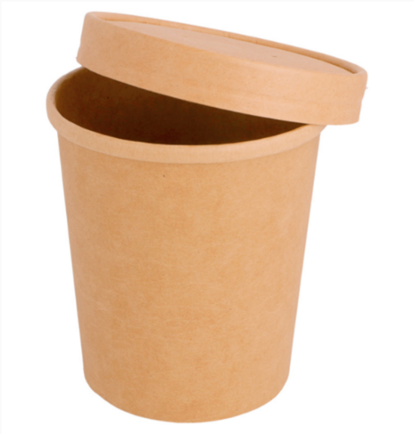 Bols de soupe avec couvercle 480ml