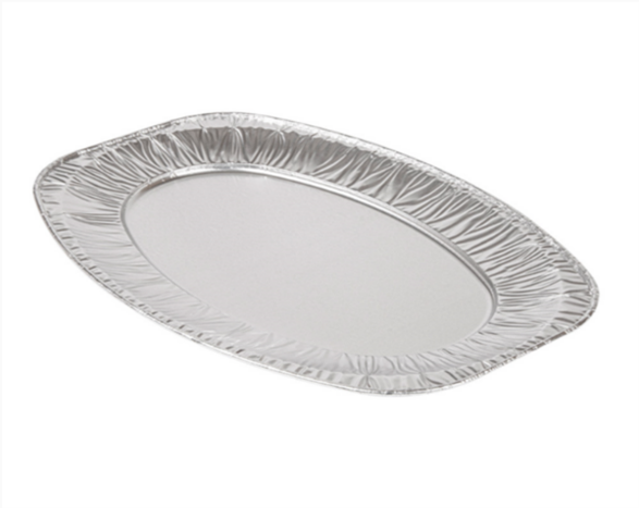 Plateaux ovales aluminium