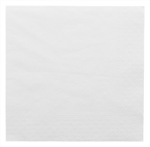 Serviette de table cocktail – Blanc